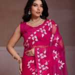 Rustic Red Traditional Silk Saree